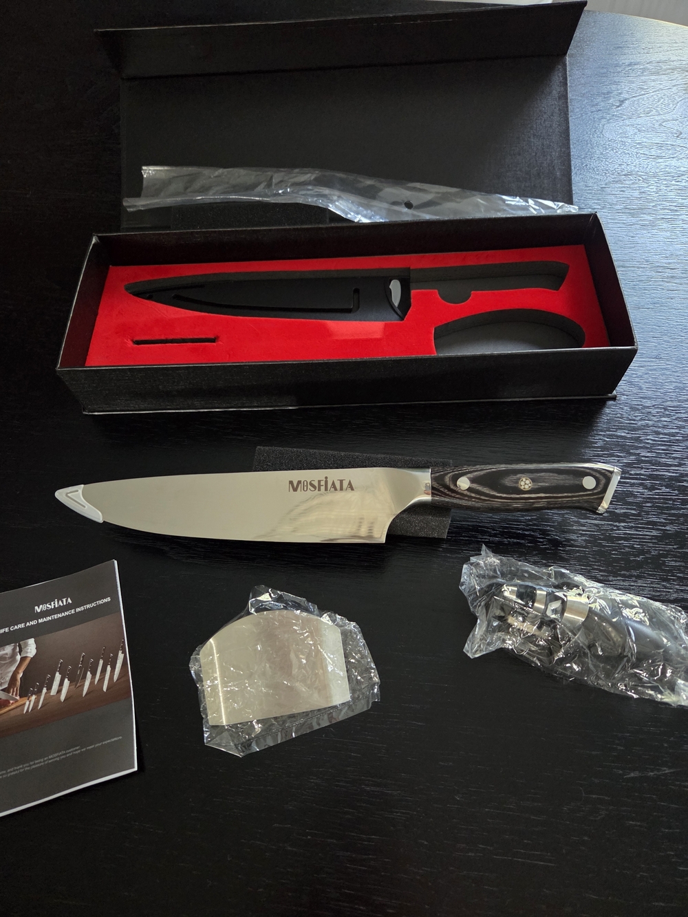 MOSFiATA 8" Professional Chef's Knife